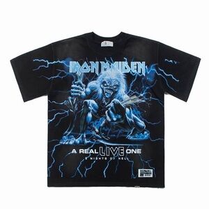 Black & Blue Represent T shirts